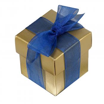 100 Boxes Matte Gold 2 pcs Favor Boxes Bridal Shower Party Favor ...