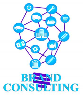 Brand Consulting Represents Seek Information And Advice