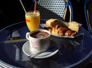 Breakfast in Cafe