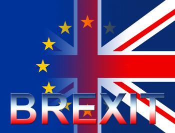 Brexit Flags Means Kingdom European And Patriotism