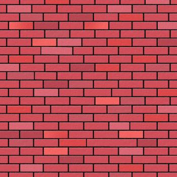 Brick Wall Indicates Blank Space And Background