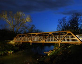 Bridge at Night – UW-Platteville Alumni Store