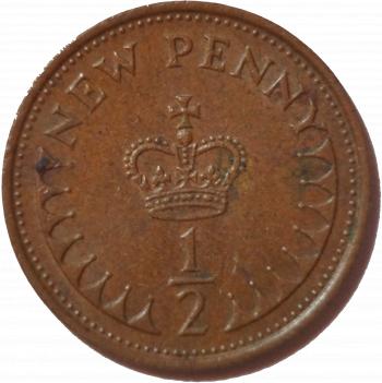 Halfpenny (British decimal coin) - Wikipedia