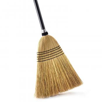 Amazon.com: O-Cedar Heavy Duty Commercial 100% Corn Broom with Solid ...