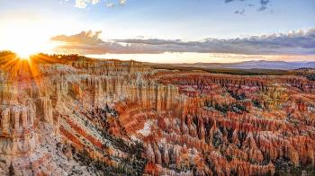 Bryce Canyon, Utah under a light dusting of snow - Imgur