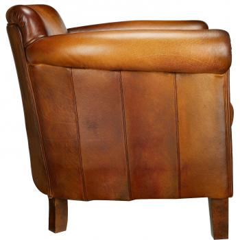 John Lewis Camford Leather Armchair, Buffalo Antique at John Lewis