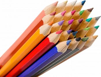 Bunch Of Color Pencils transparent PNG - StickPNG