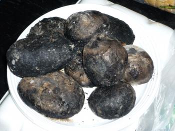 Burned Potatoes
