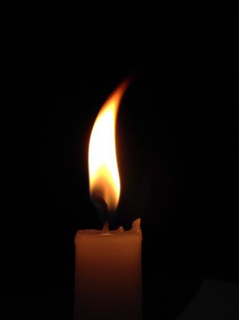 burning candle by spaceraptorjesus on DeviantArt