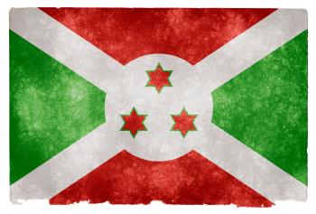 Burundi Grunge Flag
