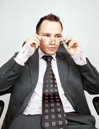 Businessman with Glasses