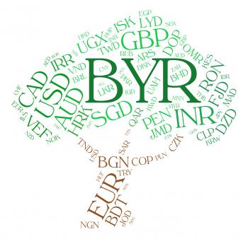 Byr Currency Indicates Forex Trading And Banknote