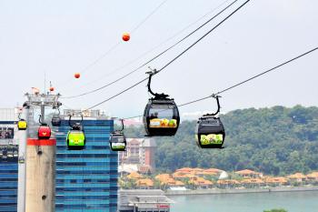 Singapore Cable Car Skypass - Planet Rovers
