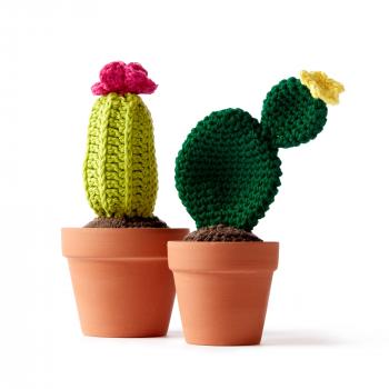 Lily Sugar'n Cream Crochet Cacti, Version 1 | Yarnspirations
