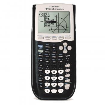 Amazon.com: Texas Instruments Ti-84 plus Graphing calculator - Black ...