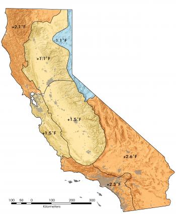 California Temperatures on the Rise : Image of the Day