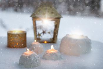 Candles in Winter