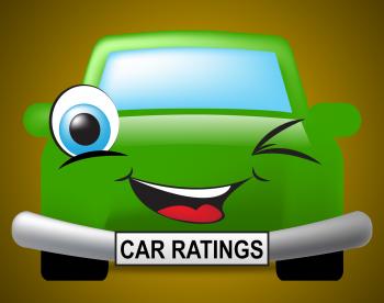Car Ratings Indicates Transport Appraisal And Classification