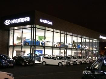 Arnold Clark Hyundai Car Showroom Project - Martin Contracts NI Ltd