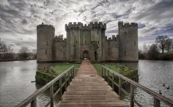 Beautiful castle and landscape wallpaper | AllWallpaper.in #14295 ...