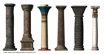 Stock: Column Styles by ArtReferenceSource on DeviantArt