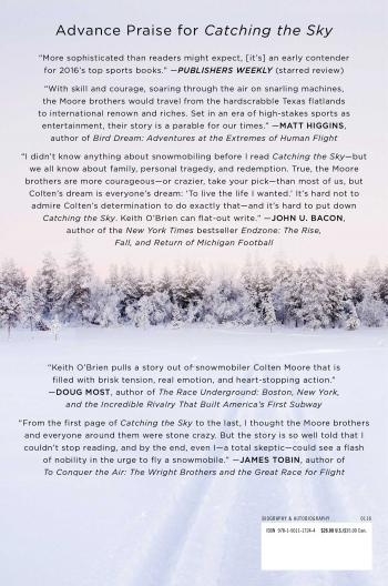 Catching the Sky: Colten Moore, Keith O'Brien: 9781501117244: Amazon ...