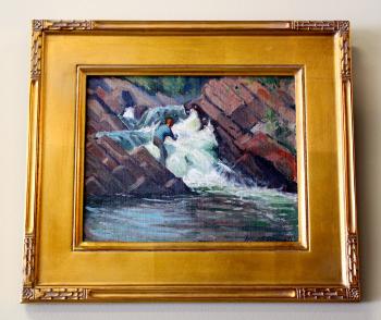 Alling McKaye Clements "Rapids of the Catongue" | Fine Art ...