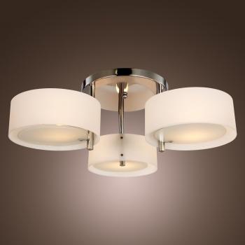Y&L Modern Style Elegant Simple 3 Light Chandelier, Ceiling Light ...