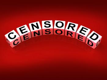 Censored Blocks Show Edited Blacklisted and Forbidden