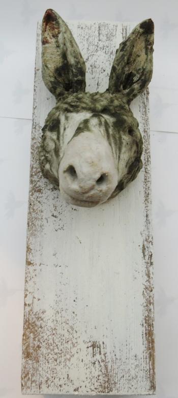 DONKEY HEAD WALL PLAQUE - JANE ADAMS CERAMICS