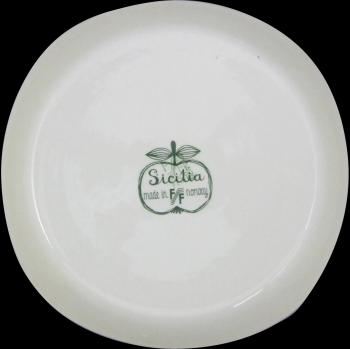 Figgjo Flint Norway Sicilia Ceramic Plate : Green Country Estates ...