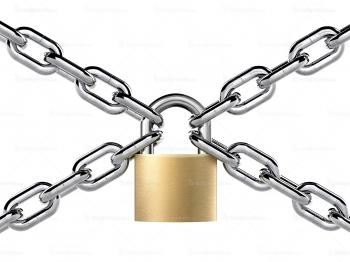 Locked in chains | Backgroundsy.com