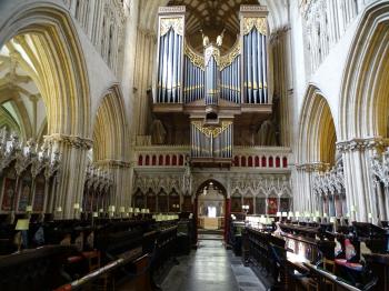 July 4 - A Trip to Wells Cathedral - 1066 A Medieval Mosaic