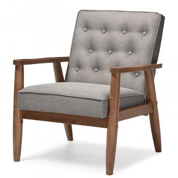 Amazon.com: Baxton Studio Sorrento Mid-Century Retro Modern Fabric ...