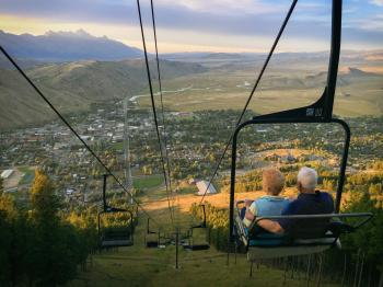 Scenic Chairlift Ride at Snow King | What to do in Jackson Hole