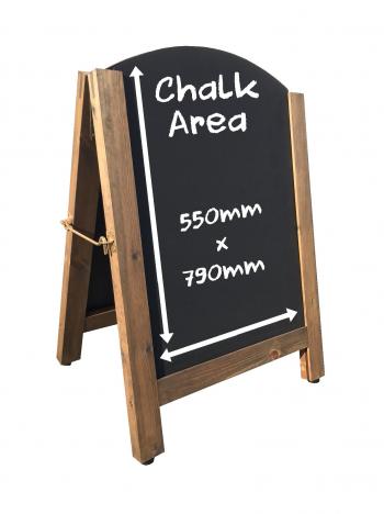 Aboard Chalkboard Snap Frame Poster Holder | Patterson Graphics