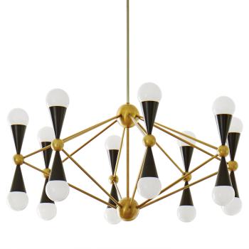 Caracas 16-Light Chandelier | Modern Chandeliers | Jonathan Adler