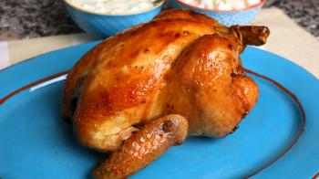 Korean style Roasted Chicken (Tongdak-gui: 통닭구이) recipe ...