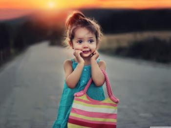 Cute Stylish Child Girl ❤ 4K HD Desktop Wallpaper for 4K Ultra HD ...
