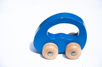 childrens wooden toy car