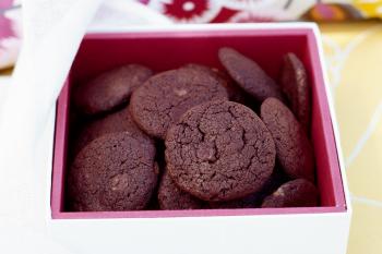 Very chocolate biscuits