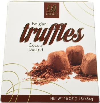 Amazon.com : Donckels Cocoa Dusted Belgian Chocolate Truffles - 1 LB ...