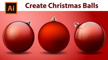 Illustrator Tutorial - How to create Christmas Balls - YouTube