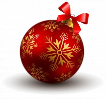 Transparent Red Christmas Ball PNG Clipart | Gallery Yopriceville ...