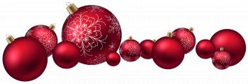 Red Christmas Ball PNG Clipart - Best WEB Clipart
