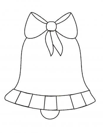 Best Photos of Bell Cut Out Pattern - Christmas Bell Template ...