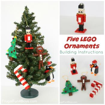 Five LEGO Christmas Ornaments to Make (With Building Instructions!)