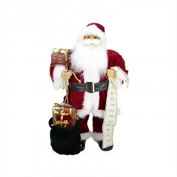 Amazon.com: Northlight 32" Traditional Standing Santa Claus ...