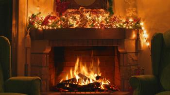 Fireplace video for Christmas - The best quality - YouTube