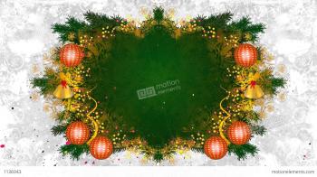 Christmas Frame Loop 02 Stock Animation | 1136943